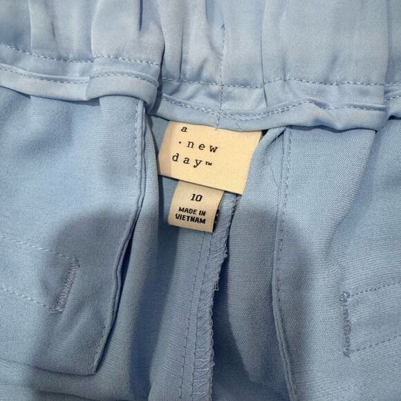 A New Day satin wide leg pants size 10 - Picture 7 of 8